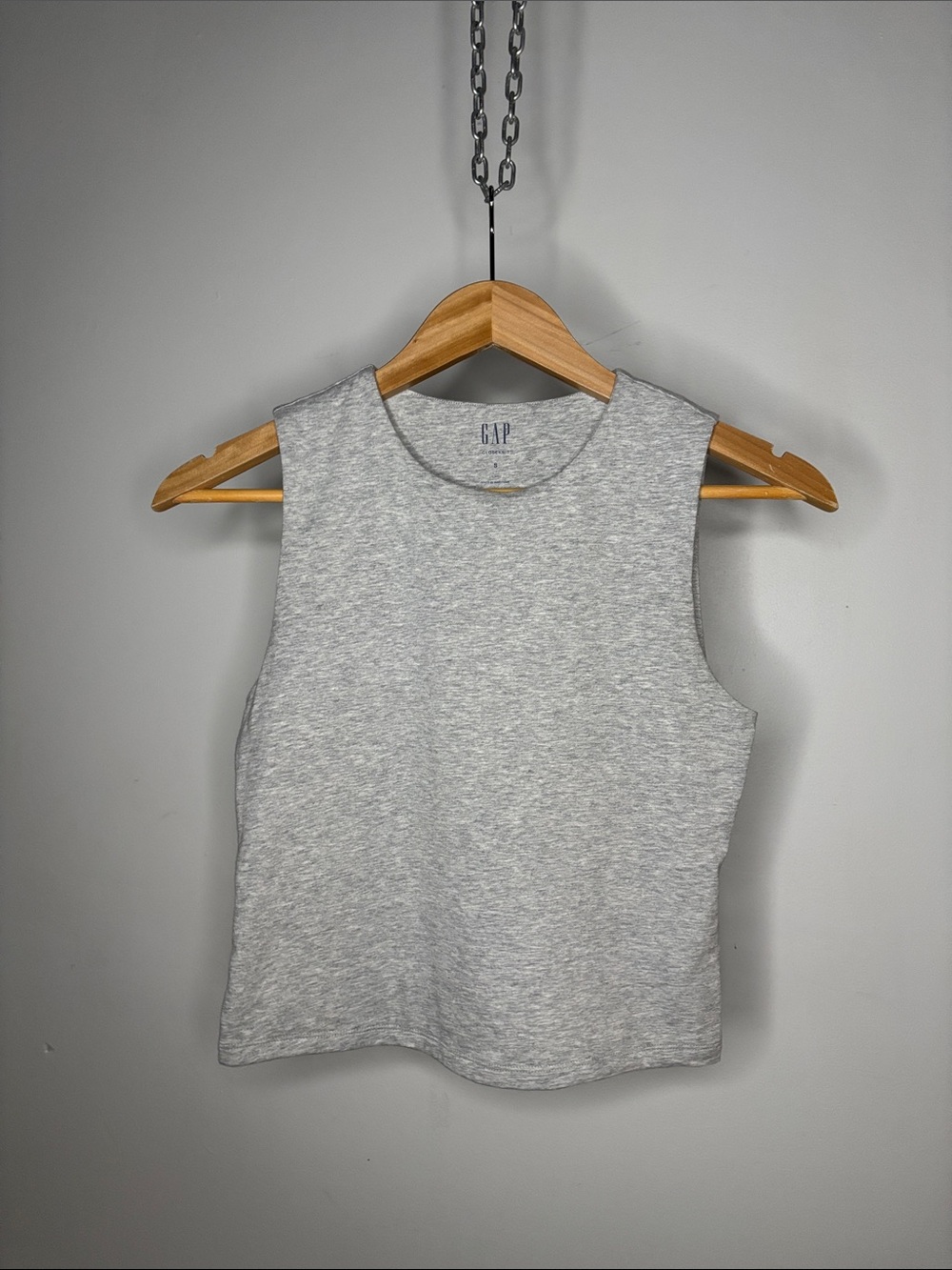 GAP CloseKnit Jersey Crop Tank Top Size Small
